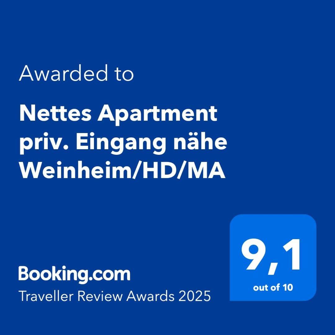 Nettes Apartment Forest Hill Birkenau Heidelberg Mannheim Weinheim Esterno foto